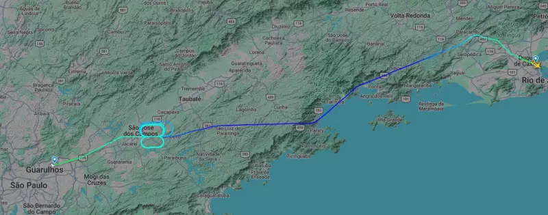 Flamengo enfrenta turbulência aérea: voo com delegação fica sobrevoando SP por 1h30
