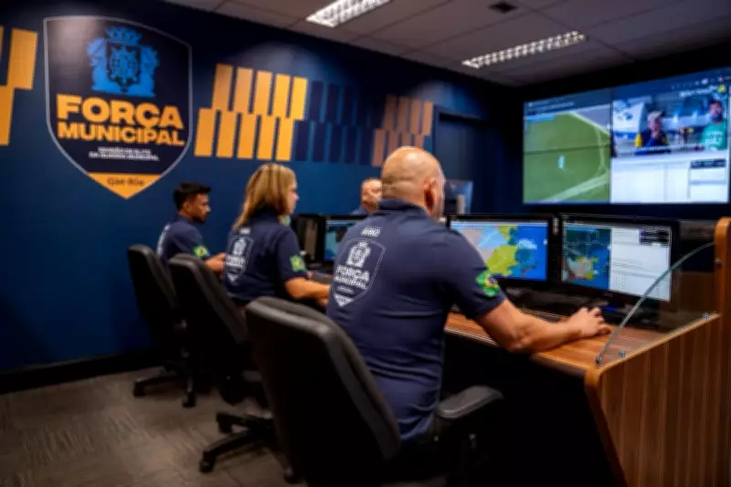 Força Municipal do Rio inaugura sala de monitoramento 24 horas com câmeras corporais