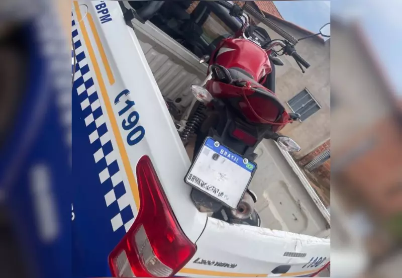 Foragido por homicídio é preso após furtar moto e se acidentar embriagado