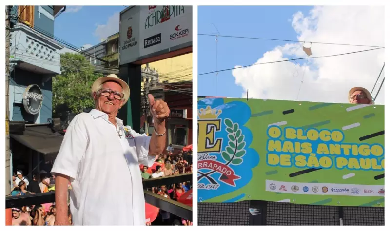 Fundador do Bloco Esfarrapado, Tinin, completa 90 anos e é homenageado no Bixiga