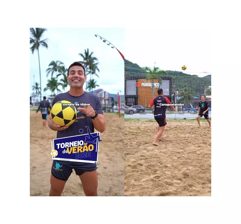 Futevôlei retorna com força no Litoral Norte: inscrições abertas para 2º Torneio de Verão 2026