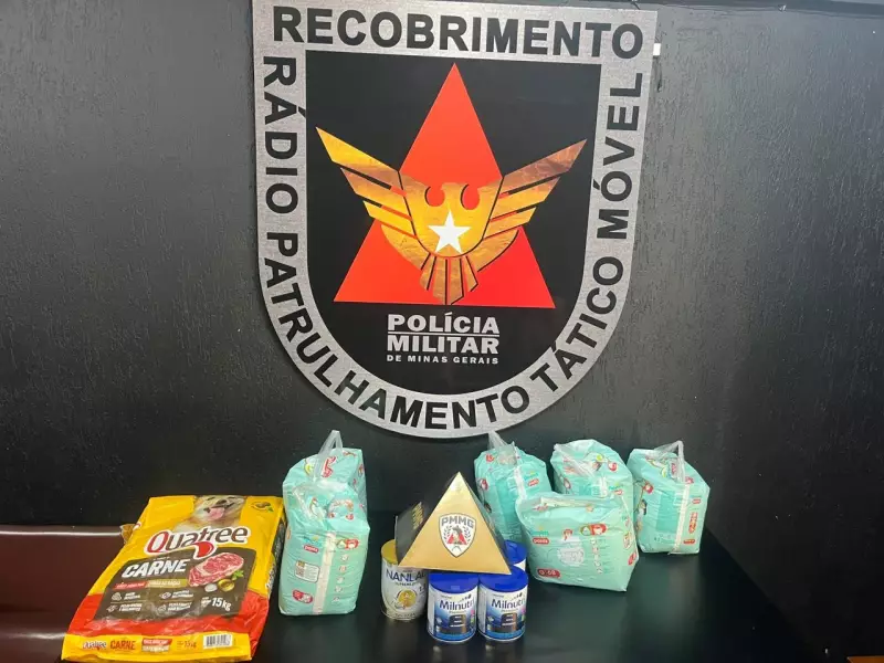 Gangue da marcha ré arromba farmácia em BH: 1 preso e 2 apreendidos