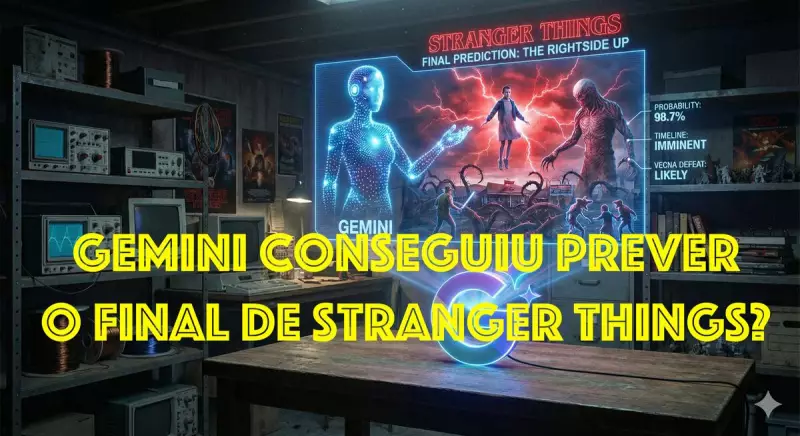 Gemini acerta 71% do final de Stranger Things, mas 'alucina' em mortes