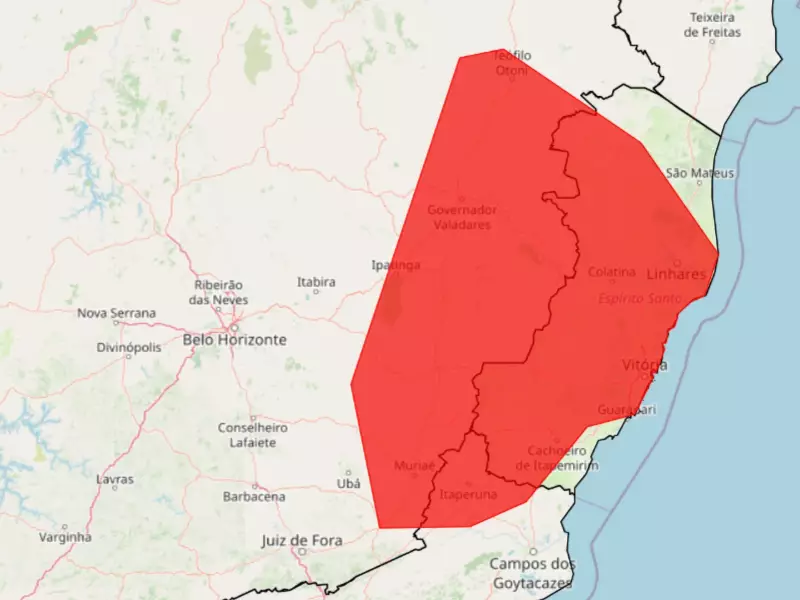 Governador Valadares em Alerta Máximo: Risco Hidrológico Alto e Chuvas Intensas