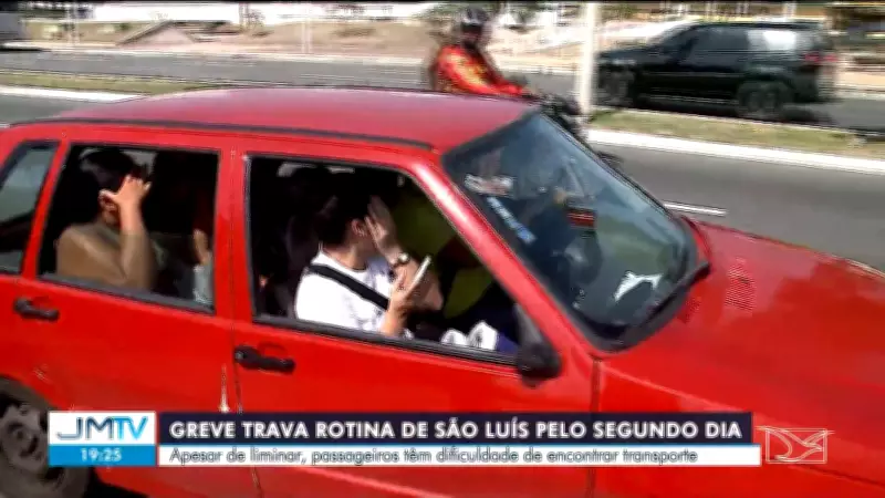 Greve de rodoviários paralisa São Luís: segundo dia sem ônibus afeta 700 mil