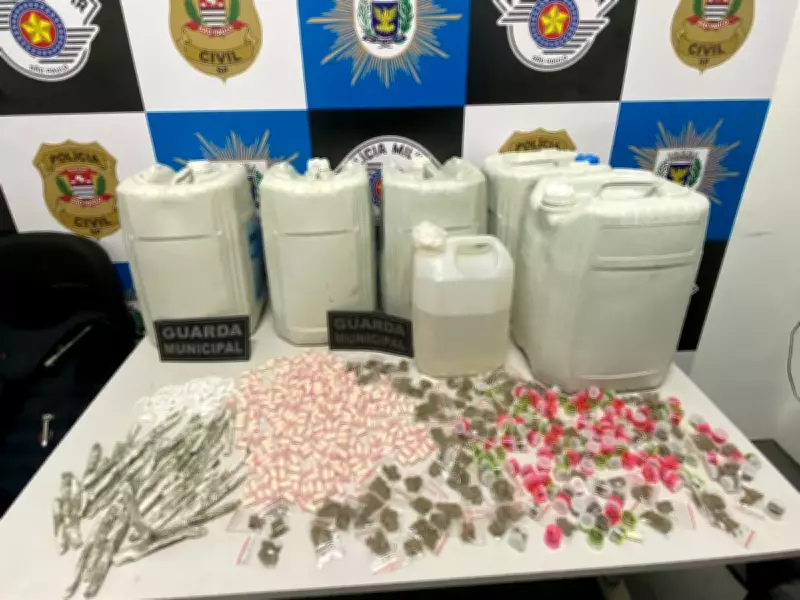 Guarda Municipal apreende 94 litros de lança-perfume e drogas em Campinas