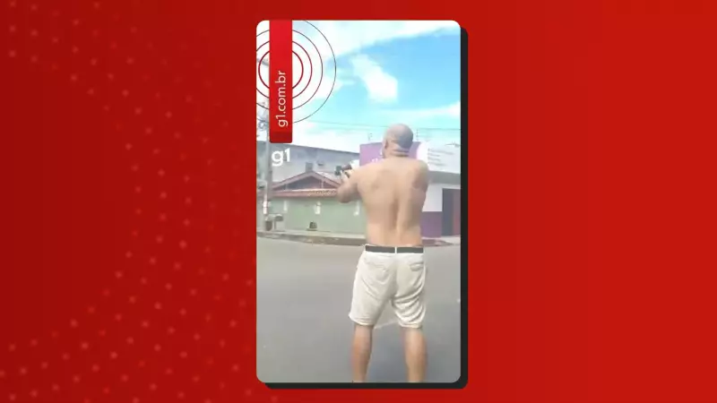 Homem é baleado em via pública na Zona Norte de Manaus; vídeo circula nas redes