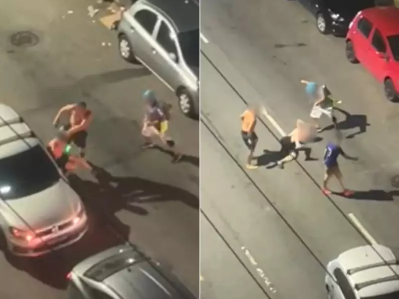 Homem é espancado em Santos após acusação de agressão a mulher