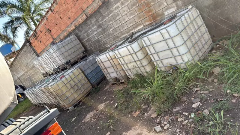 Homem é preso em Campinas por armazenar 2,2 mil litros de óleo automotivo de forma irregular