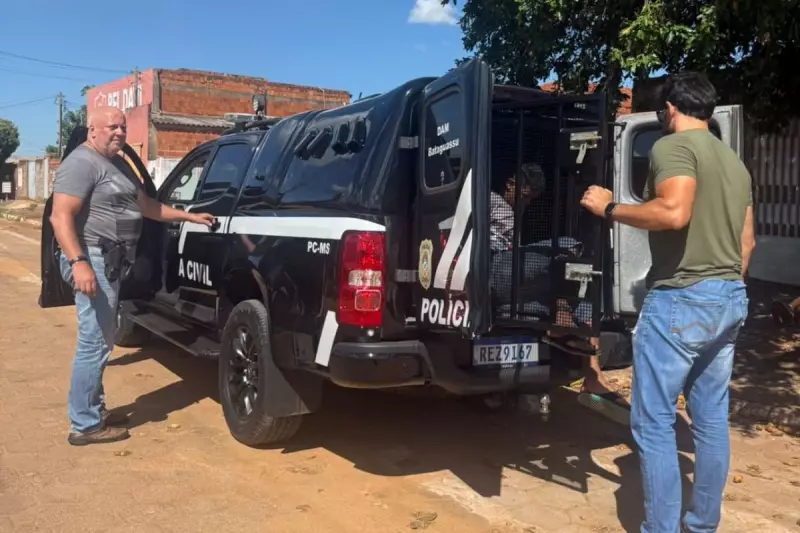 Homem é preso em flagrante por agredir e ameaçar queimar companheira em Bataguassu