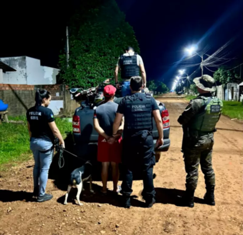 Homem é preso em flagrante por arrastar cachorro amarrado a moto em Vilhena, RO