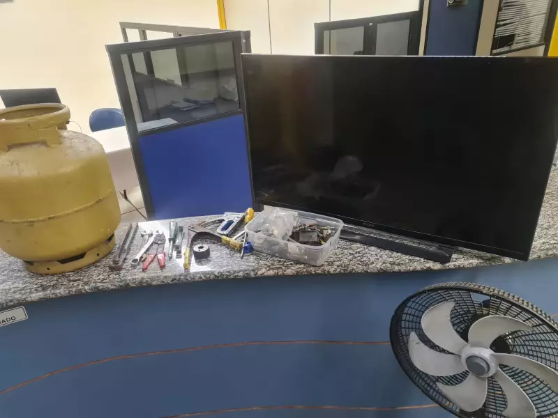 Homem é preso em flagrante por furto de casa em Porto Real, RJ