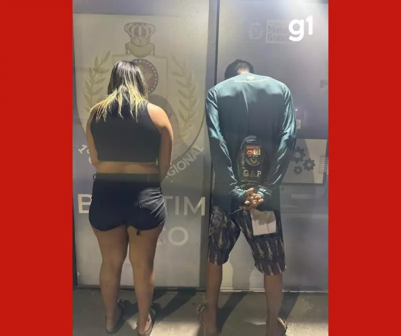 Homem é preso por sequestro e cárcere privado em Cuiabá; vítima também detida por tráfico