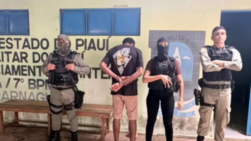 Homem é preso por violência doméstica após mulher denunciar esfaqueamento no Piauí