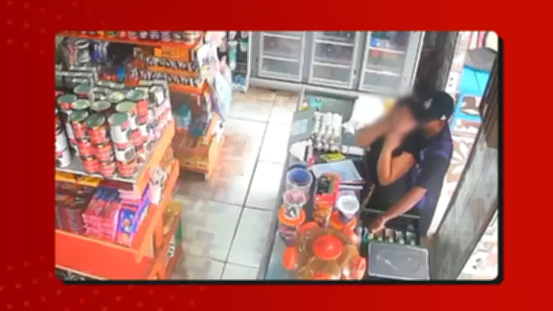 Homem armado com faca rende e rouba comerciante em mercadinho no interior do Amazonas