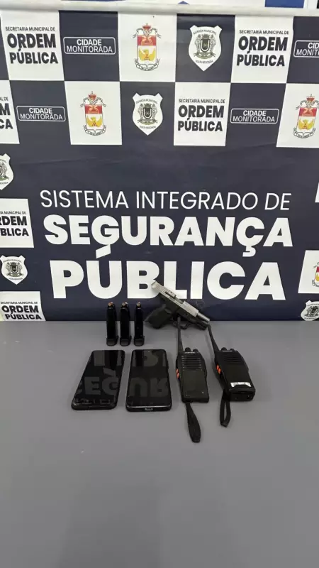 Homem de 32 anos preso por porte ilegal de arma em Volta Redonda