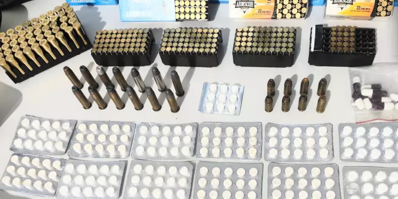 Homem de 50 anos é preso com arsenal de armas e mais de mil munições em Santa Vitória