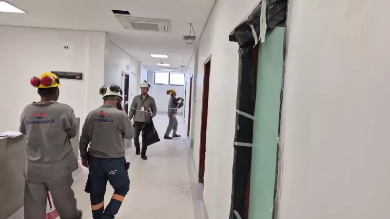 Hospital Materno-Infantil de Santarém atinge 75% das obras e promete entrega para 2026