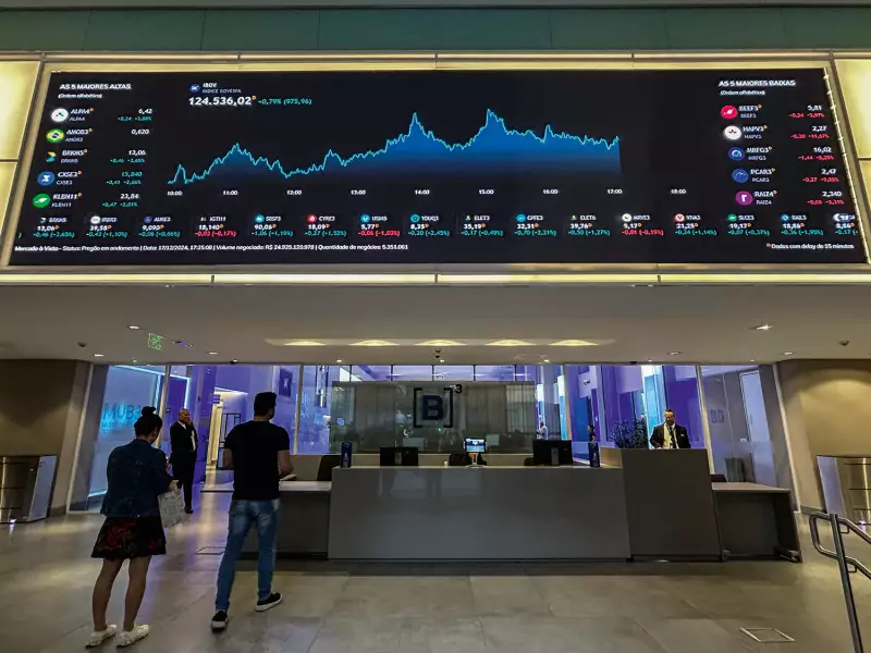 Ibovespa cai com tensão geopolítica e ameaças tarifárias de Trump
