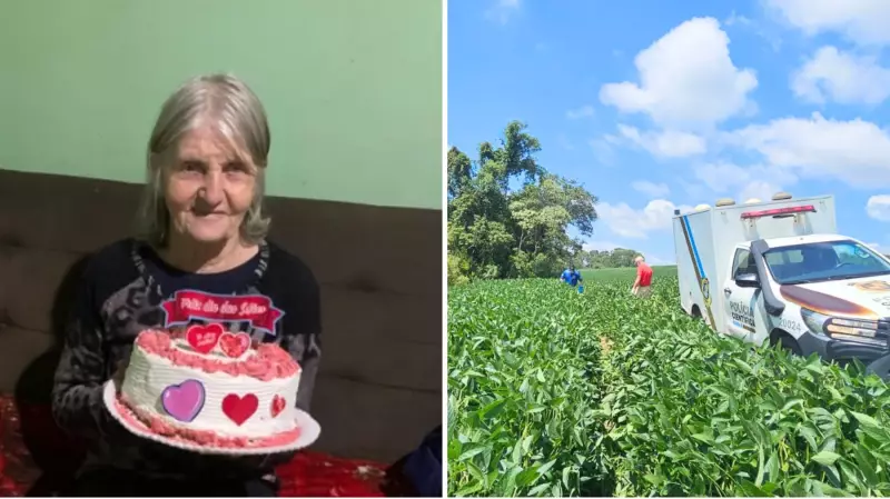 Idosa com Alzheimer é encontrada morta a 350 metros de casa após 13 dias desaparecida no Paraná