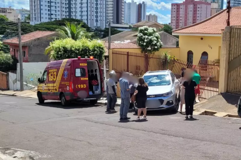 Idosa de 85 anos é atropelada pelo próprio carro em Presidente Prudente (SP)