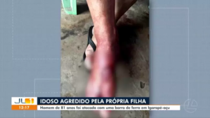 Idoso de 81 anos é agredido com barra de ferro pela filha em Igarapé-Açu, Pará