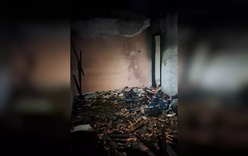 Incêndio em Cesário Lange: mulher ateia fogo em quarto enquanto companheiro dorme