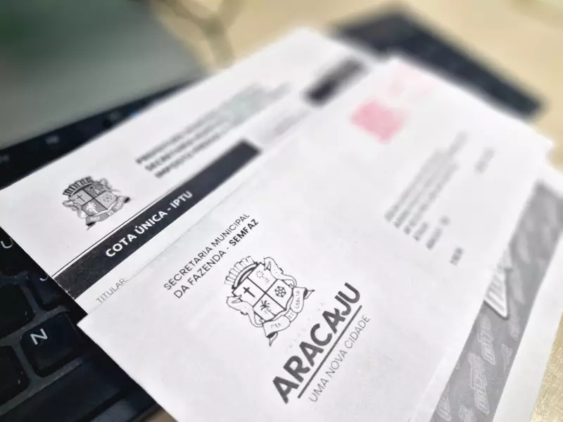 IPTU Aracaju: prazo com desconto prorrogado até 6 de fevereiro