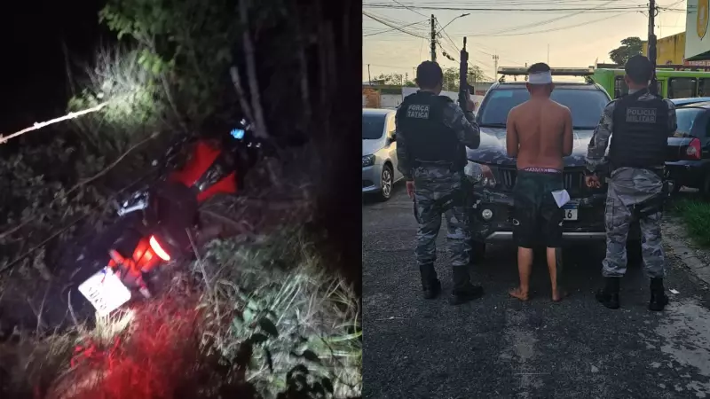 Irmão de PM é sequestrado por criminosos encapuzados em Campo Maior; moto roubada é recuperada