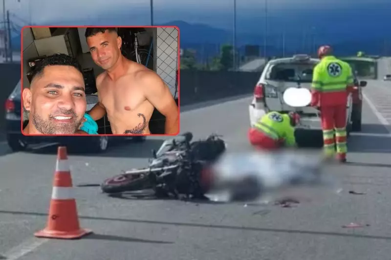 Irmãos gêmeos de 34 anos morrem em acidente de moto na rodovia Cônego Domênico Rangoni, em Guarujá
