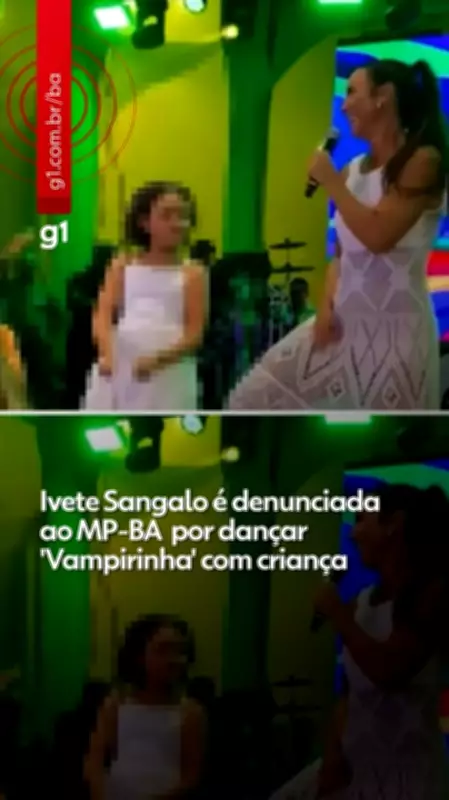 Ivete Sangalo toma banho no Rio São Francisco e é denunciada ao MP-BA por 'Vampirinha' com criança