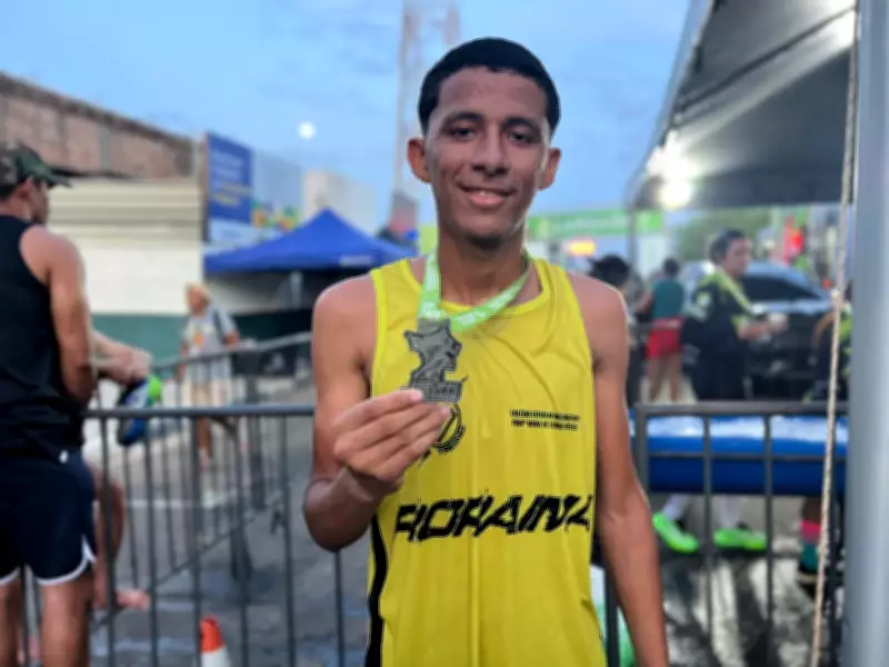 Jovem de 17 anos vence 1ª Corrida Phelippe Daou em Boa Vista com tempo recorde