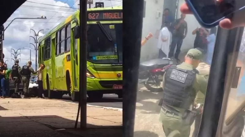 Jovem de 19 anos é preso por importunação sexual em ônibus em Teresina após ato contra mulher