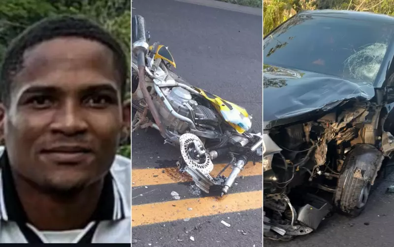Jovem de 21 anos morre em colisão frontal entre moto e carro na BA-001