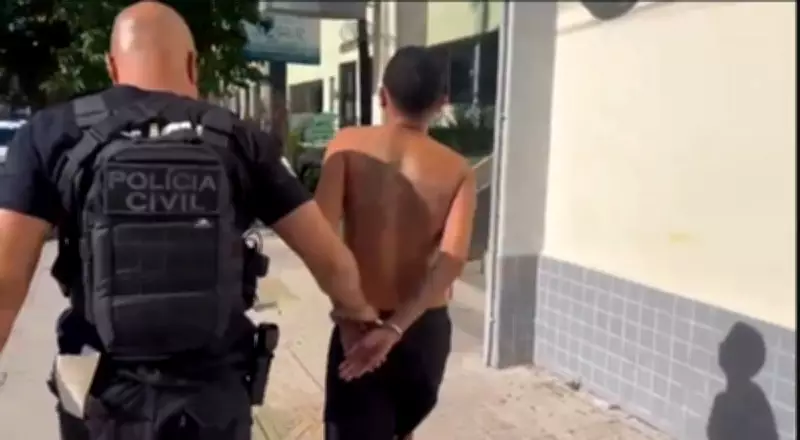 Jovem de 24 anos é preso em Volta Redonda após condenação de nove anos por tráfico de drogas