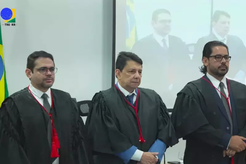 Juízes Eleitorais Tomam Posse no TRE-RR para o Biênio 2026-2028 em Boa Vista
