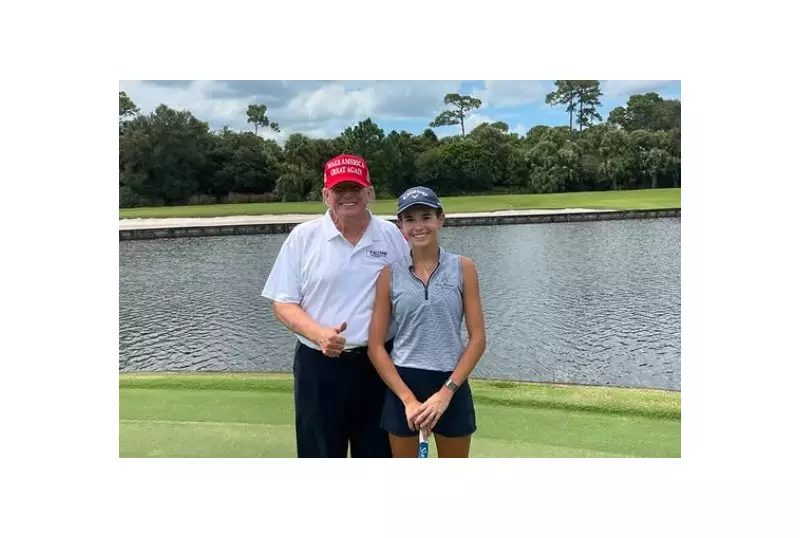 Kai Trump, neta de Donald Trump, rejeita carreira política aos 18 anos