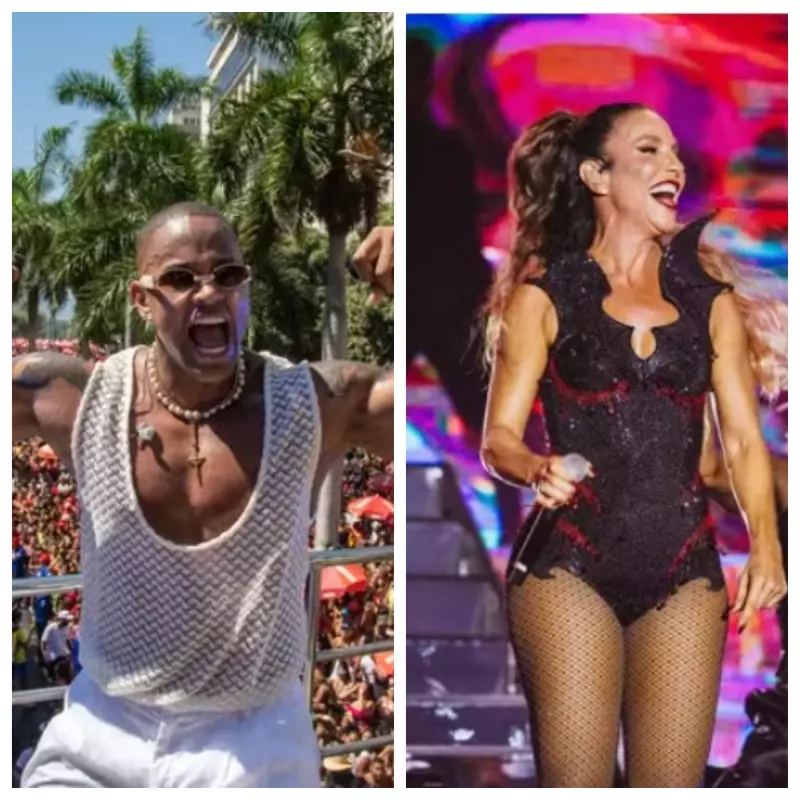 Léo Santana e Ivete Sangalo comandam megablocos no pré-carnaval do Rio de Janeiro