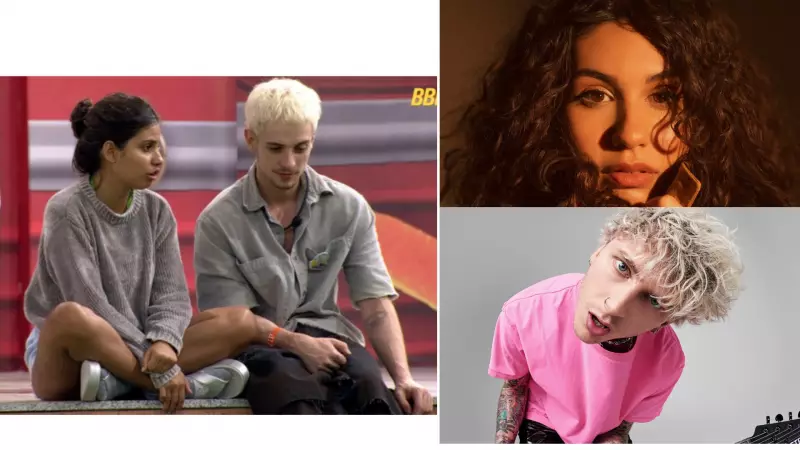 Machine Gun Kelly e Alessia Cara se divertem com comparações a Gabriela e Juliano Floss do BBB 26