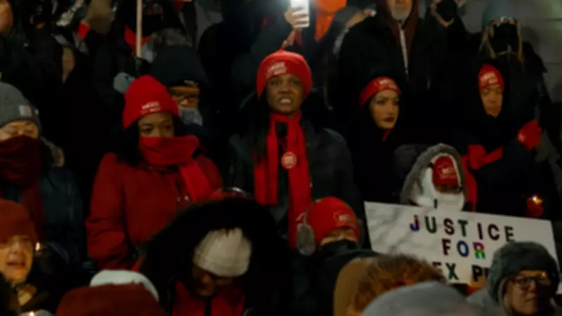 Manifestantes desafiam frio intenso em Nova York em protesto nacional contra ações do ICE