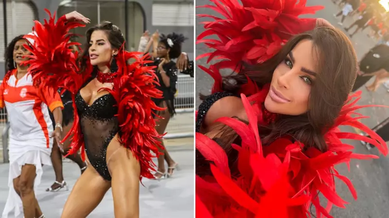 Mari Marquini estreia como destaque de chão da Colorado do Brás no Carnaval 2026