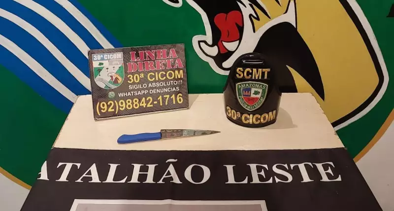 Mãe é presa após esfaquear filho de 13 anos em discussão por arrumar casa em Manaus