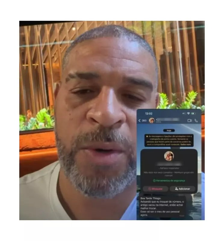 Mãe de Adriano Imperador é vítima de golpe via WhatsApp; ex-jogador exige devolução