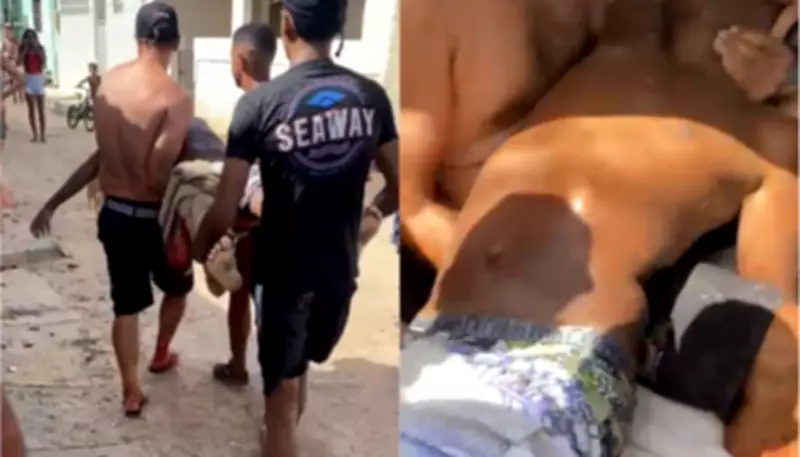 Morador relata cena de horror ao socorrer adolescente mordido por tubarão em Olinda