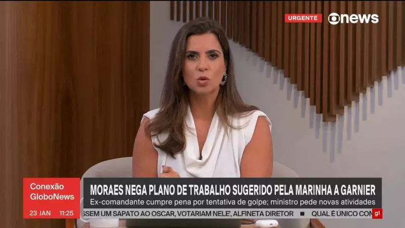 Moraes nega plano de trabalho de Garnier na Marinha após condenação por golpe