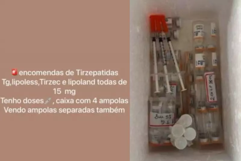Motorista de ambulância preso por vender remédios emagrecedores contrabandeados do Paraguai em MS