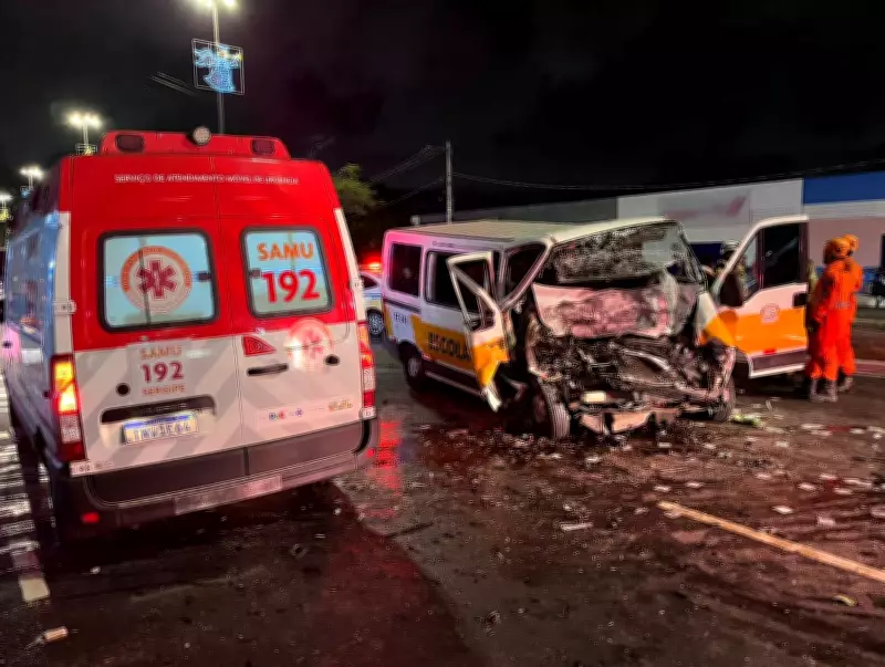 Motorista de van escolar recebe alta após 15 dias internado por acidente com adolescente em Aracaju