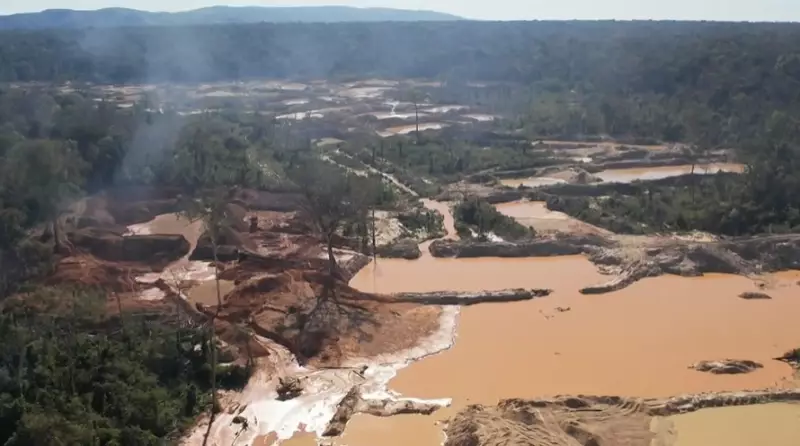 MPF e DPU cobram plano urgente contra garimpo ilegal em terra indígena devastada em MT