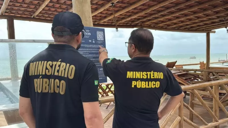 MPPB flagra irregularidades sanitárias em restaurante na praia dos Seixas, em João Pessoa