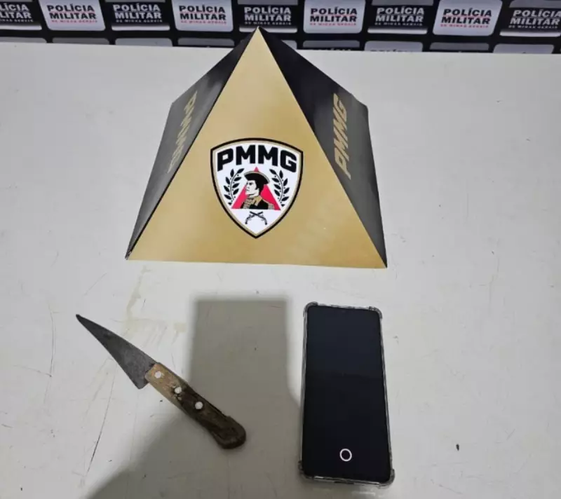 Mulher é assaltada com faca em Várzea da Palma; suspeito em liberdade condicional é preso